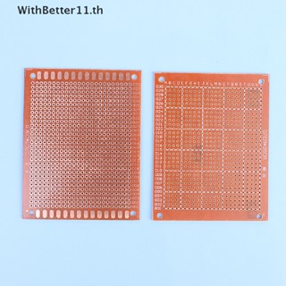 Better แผ่นบอร์ดทองแดง PCB ด้านเดียว สีเหลือง สําหรับทําเบเกอรี่ Diy 2 ชิ้น