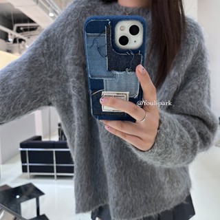 Niche Ins เคสโทรศัพท์มือถือ ซิลิโคน ผ้าแคนวาส ลายบล็อกเกอร์ สร้างสรรค์ สําหรับ Apple Iphone 14pro Max 13 12 11 14pro 13promax