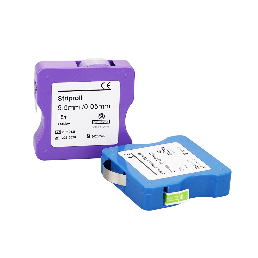 แถบเมทริกซ์ทันตกรรม ฟิล์มเรซิ่น แผ่นกั้นฟันแบบใสสำหรับอุดฟัน - รูปที่ 2