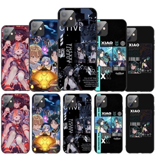 เคสซิลิโคนนิ่ม ลายอนิเมะ Genshin Impact EDC49 สําหรับ Vivo Y19 Y20 Y30 Y50 Y70 2020 V19 V20 SE V21 S7 Y11s Y20i Y20s