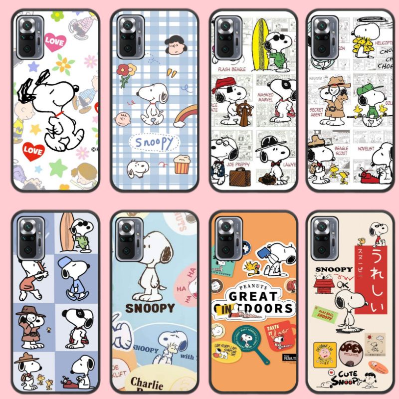 เคส Snoopy Realme Redmi note 10s 10 9 8 7 6 5 pro 9A 9C 9T 10C 8Apro 7A 6A 5A 4A 4X S2 Poco X3nfc X3