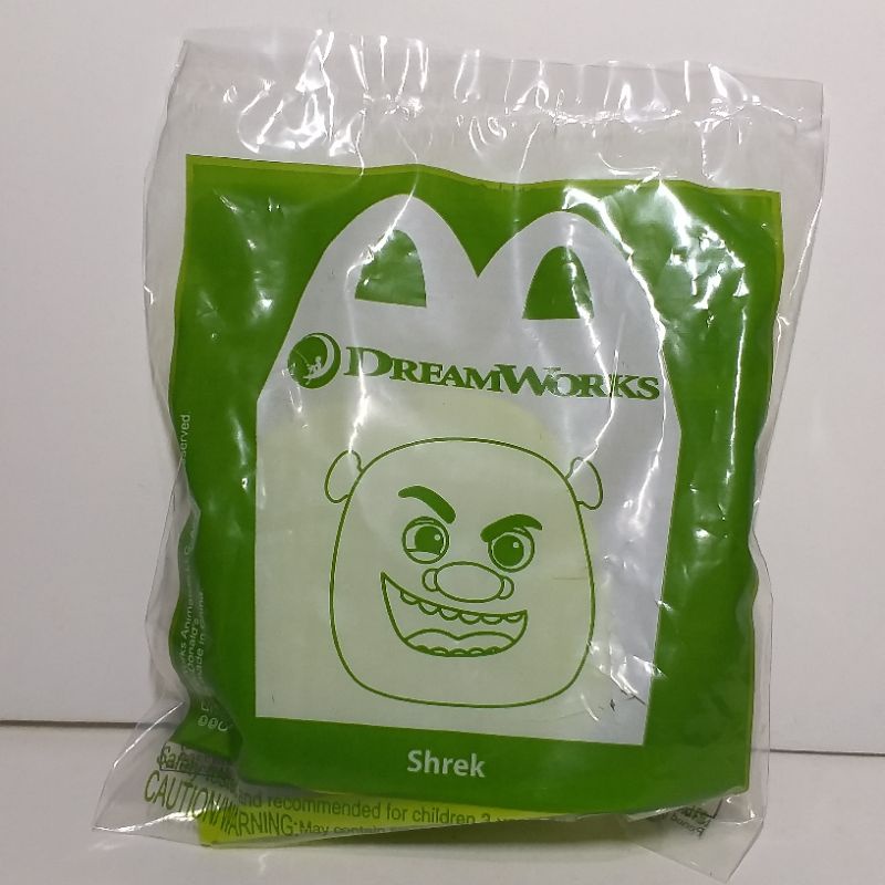 Gantungan (ใหม่) Happy Meal - พวงกุญแจ Dreamworks Series - Shrek Mc Donalds