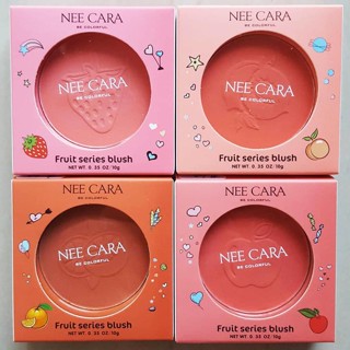 NEE CARA FRUIT SERIES BLUSH N314 บลัชออนนีคาร่า(สีชมพูพีช)