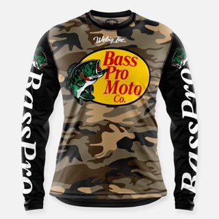 Bass Pro Shops เสื้อเชิ้ตแขนยาว หลากสี สําหรับผู้ชาย ไซซ์ M