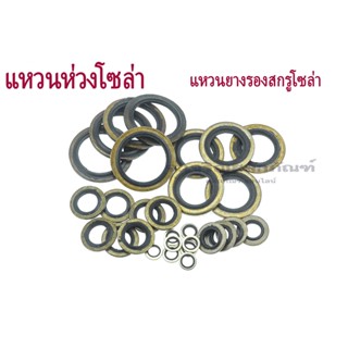 แหวนห่วงโซล่า M5 M6 M8 M10 M12 M16 M25 M27 M30 M45 M48 แหวนยางรองสกรูโซล่า Sealing Washer