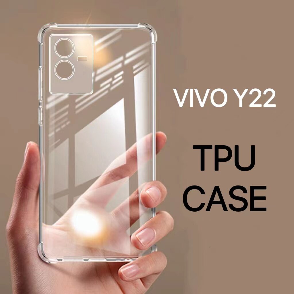 Case For Vivo Y03 4G/Y17S/Y18/Y28 4G/Y100 5G/Y28S 5G/Y22/Y29 4G เคสใส กันกระแทก เคสโทรศัพท์ วีโว่ ส่งจากไทย เคสมือถือ