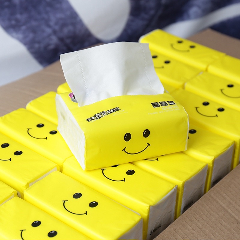 🧻กระดาษทิชชู่พกพา ยกลัง   (1 ลังมี 40 ห่อ) 1 ห่อมี 210 แผ่น（WXH-40）