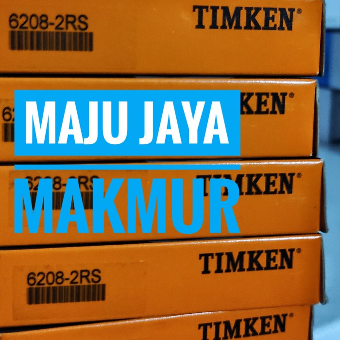 แบริ่ง 6208 2RS C3 / 6208 2RS TIMKEN ORIGINAL