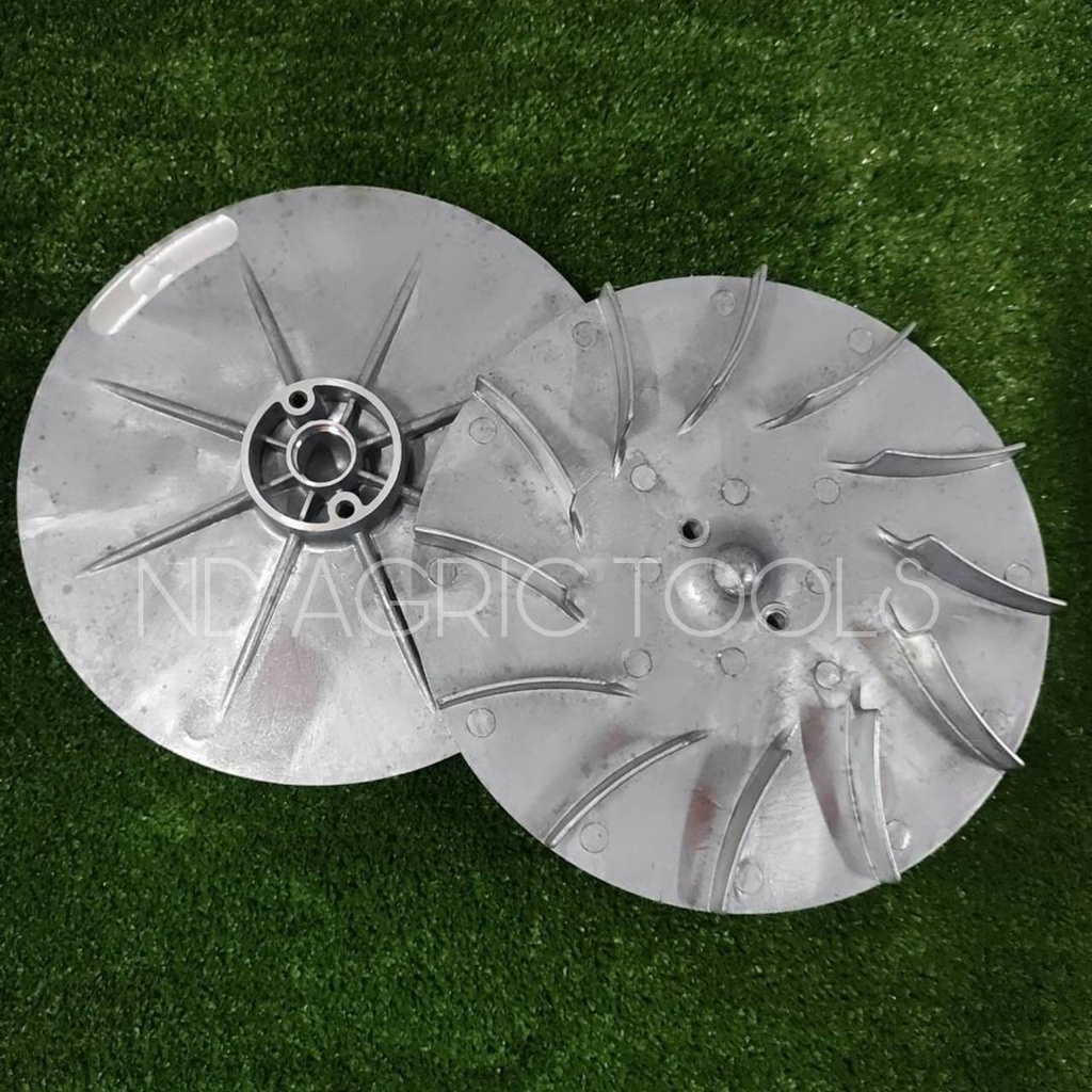 ใบพัดลมอลูมิเนียม เครื่องหว่านปุ๋ย 3 แรง เครื่องพ่นลม F30 - รูปที่ 2
