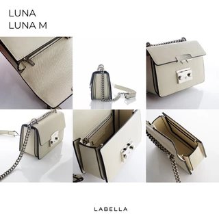 Labella - Luna Black กระเป๋าสะพายสายโซ่ สีดำ