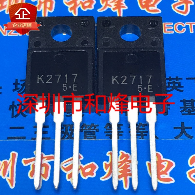 6 ชิ้น/ล็อต 2SK2717 K2717 TO-220F 900V 5A