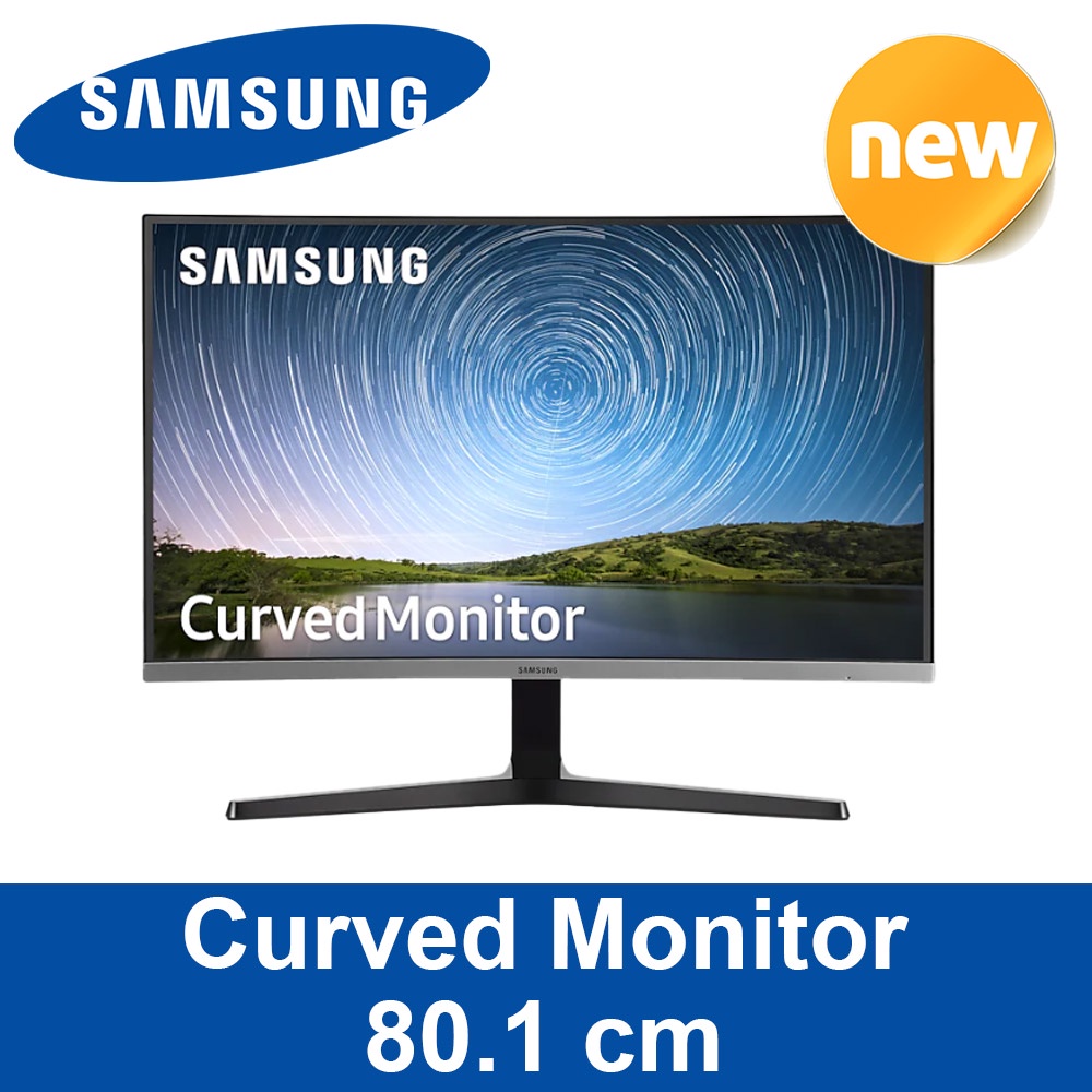 SAMSUNG LC32R502FHK Curved Monitor 32Inch 80.1cm 3-Sided Bezel-less Game Mode