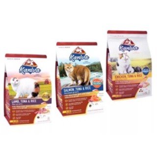 Kaniva ไก่ 400g ปลาแซลม่อน 380g lamb แกะ 380กรัม อาหารแมว for adult and kitten No corn No wheat all ages บำรุงขน