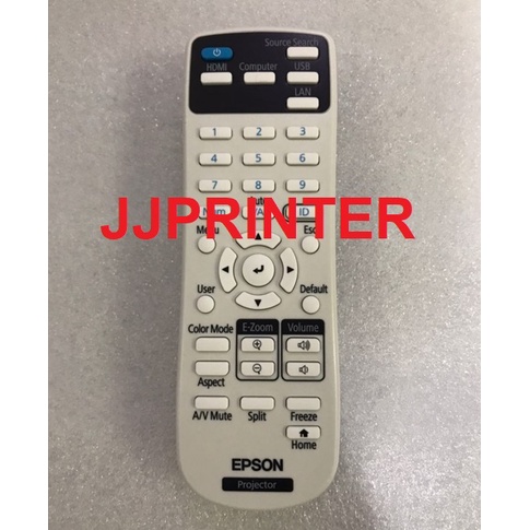 Epson โปรเจคเตอร์รีโมทคอนโทรล EB-E01 EB-X06 EB-E10 EB-W06 EB-X51 EB-W51 EB-FH52 EB-972 EB-L200F 2198