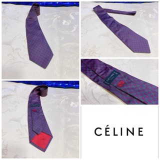 🧣: CELINE Silk Tie แท้💯%