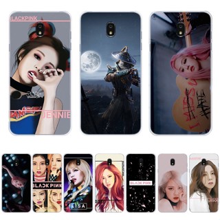 B20- เคสโทรศัพท์ซิลิโคน TPU แบบนิ่ม ลายธีม BLACKPINK สําหรับ Samsung Galaxy j3 2017 j3 pro 2017 j3 2017 duos j3 2018 j3 star