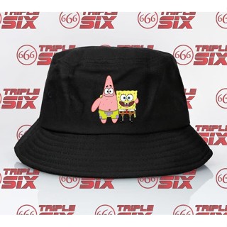Patrick SPONGE BOB หมวกบัคเก็ต พรีเมี่ยม ประหยัดแพ็คเกจ