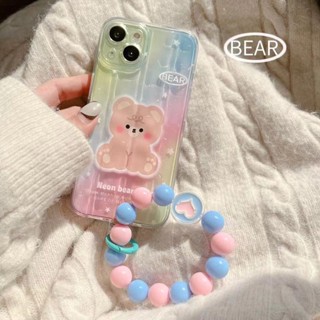 เคสโทรศัพท์มือถือ ลายหมีน่ารัก สําหรับ iPhone 11 11promax 12 12pro 12promax 13 13pro 13promax 14 14plus 14pro max