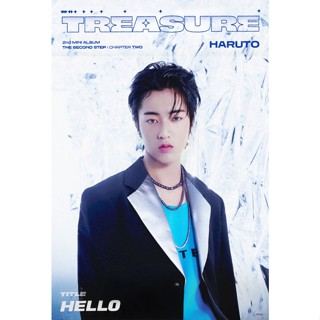 โปสเตอร์ อาบมัน รูปถ่าย บอยแบนด์ เกาหลี Treasure 트레저 トレジャー Haruto 하루토 一日座ってPOSTER 14.4"x21" นิ้ว Korea Boy Band K-pop V2