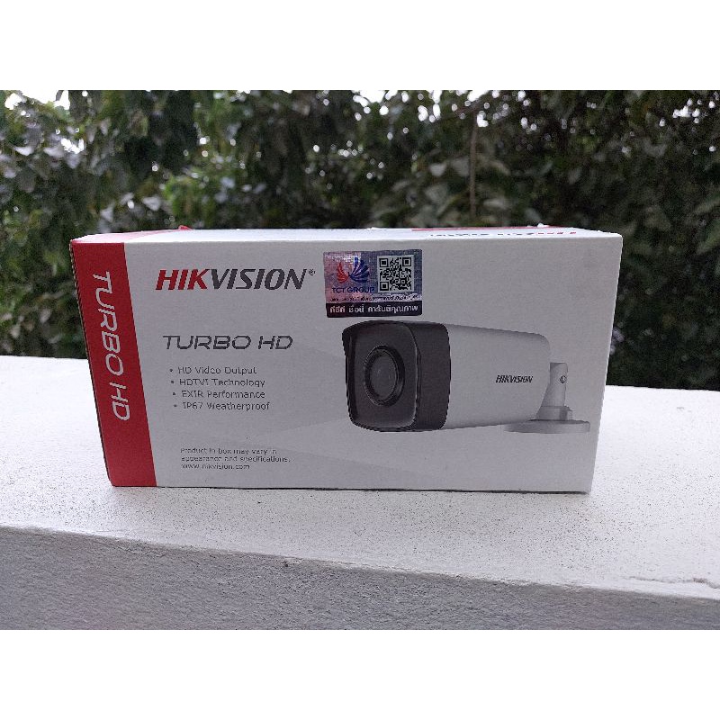 Hikvision HDTVI 1080P รุ่นDS-2CE17D0T-IT3F (2MP) 3.6mm. ใช้กับเครื่องบันทึกทีมีความละเอียด 2 ล้าน