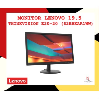 Monitor Lenovo 19.5 ThinkVision E20-20 (62BBKAR1WW)