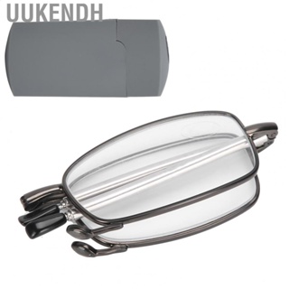 Uukendh Blue Light Blocking Glasses  Computer Reading Folding for Watching TV Book Elderly