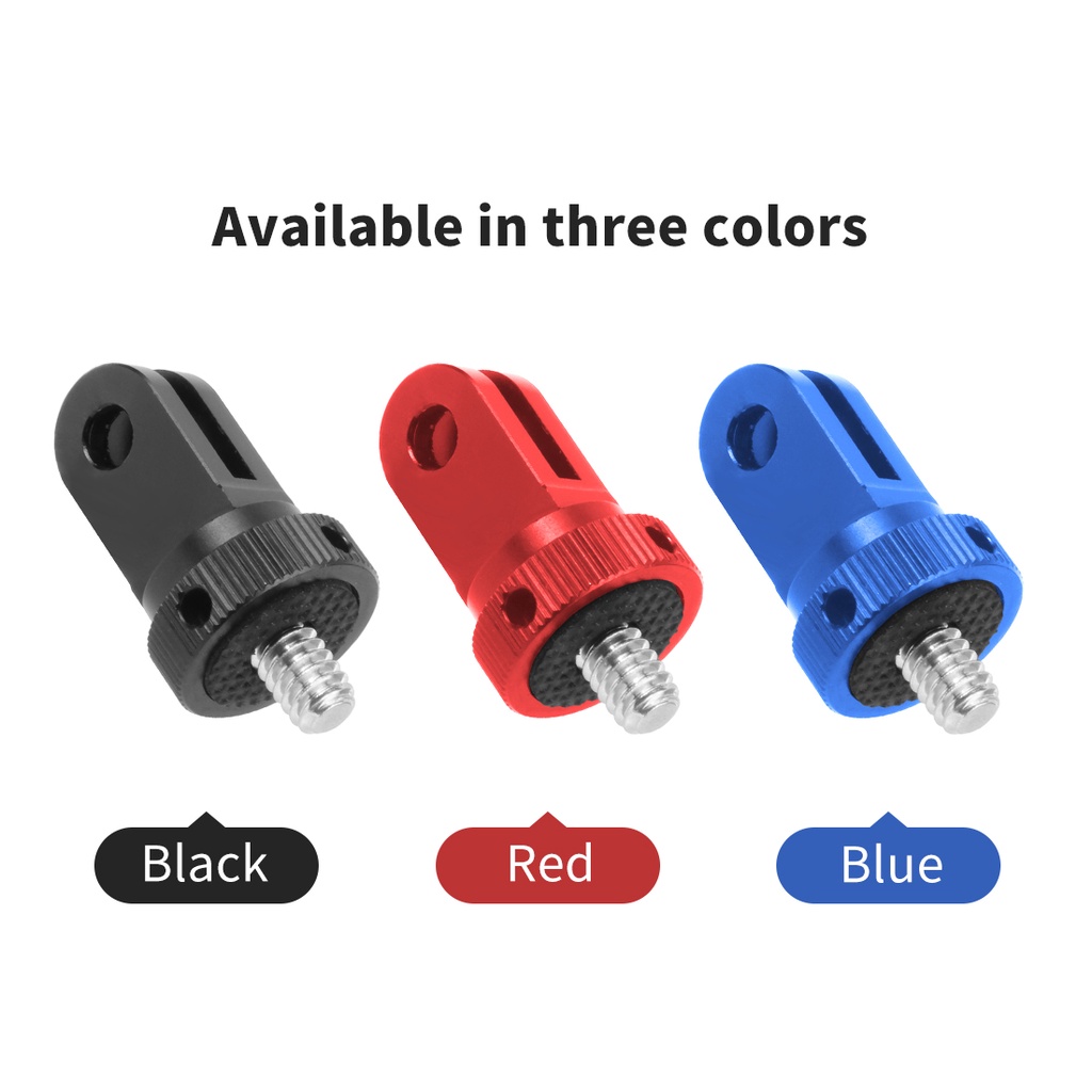 JMT ขาตั้งกล้องสําหรับกล้อง Pocket4 สําหรับ Gopro13 อะแดปเตอร์ 360° อะแดปเตอร์แปลงสกรูปรับ 1/4-20 สําหรับ Insta360 ONE X3 X2 Go2