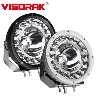 VISORAK 9 Inch Super Bright Offroad LED Work Light For Car SUV 4x4 4wd Jeep Hummer Ford Pickup Volvo Truck Scannia Lorry