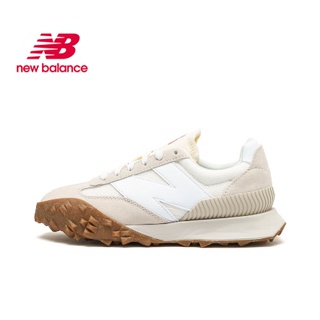 The New Balance XC-72 vintage casual running shoe is light gray for both men and women