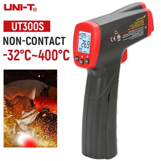 UNI-T UT300S   Infrared Digital Thermometer Industrial Non-contact Thermometer Gun เครื่องวัดอุณหภูมิอินฟราเรด ดิจิทัล ปืนเทอร์โมมิเตอร์ ไม่สัมผัส อุตสาหกรรม