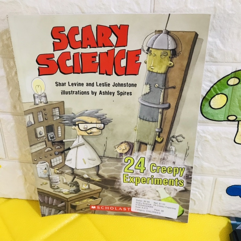 SCARY SCIENCE ปกอ่อนมือสอง-af4/1