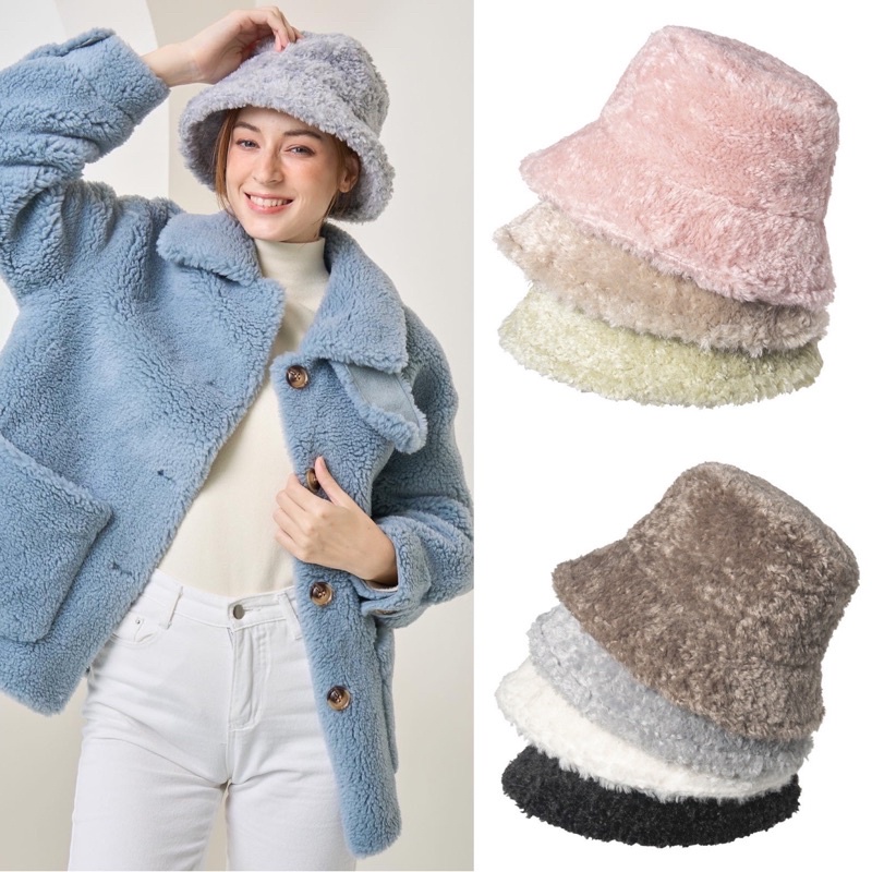 [umore.made] Terry bucket hat หมวกสไตล์เกาหลี ทรงน่ารัก แมชได้กับทุกชุดเลยค่า