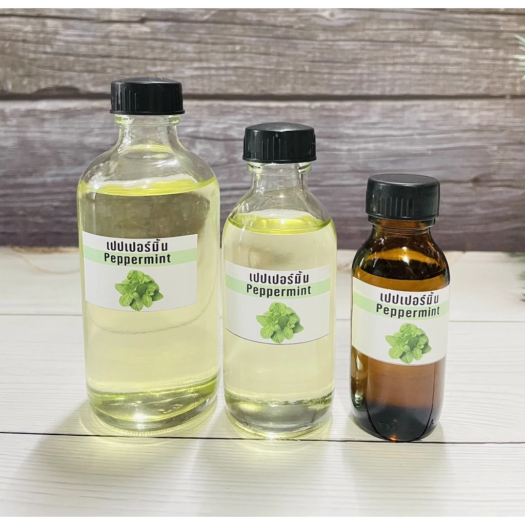 น้ำมันเปปเปอร์มิ้นท์ น้ำมันสะระแหน่ น้ำมันยูคาลิปตัส 30ml/60 ml/120mL น้ำมันหอมระเหยพร้อมส่ง