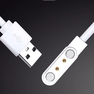 50 ซม.3u แม่เหล็กสมาร์ทนาฬิกา Dock อะแดปเตอร์ชาร์จกันน้ําแม่เหล็ก USB สายชาร์จสายไฟนาฬิกาเด็ก 2PIN นาฬิกาแม่เหล็กข้อมูลสาย N52 แม่ที่แข็งแกร่ง