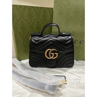 GG Marmont mini top handle bag