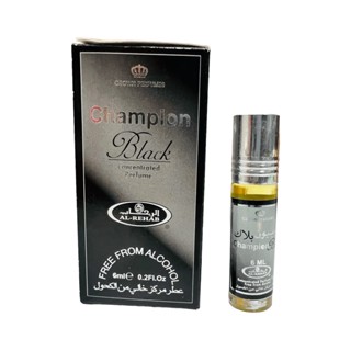 น้ำหอม Oil Perfume AL REHAB กลิ่น Champion BLACK 6 ml.