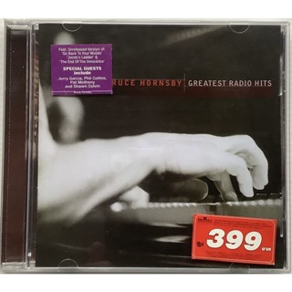 CD ซีดีเพลง Bruce Hornsby อัลบั้ม Greatest Radio Hits รวมเพลง ลิขสิทธิ์