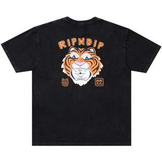 Ripndip เสื้อยืดแขนสั้น พิมพ์ลายแมว ราคาถูก สําหรับผู้ชาย และผู้หญิง แขนสั้น