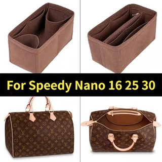 กระเป๋าผ้าสักหลาด สําหรับใส่จัดเก็บของ LV Speedy Nano16 25 30