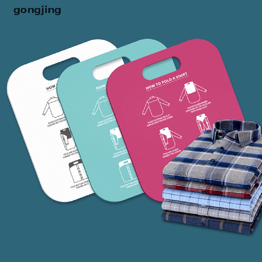 Gong แผ่นบอร์ดพับได้ สําหรับจัดเก็บเสื้อผ้าเด็ก ผู้ใหญ่