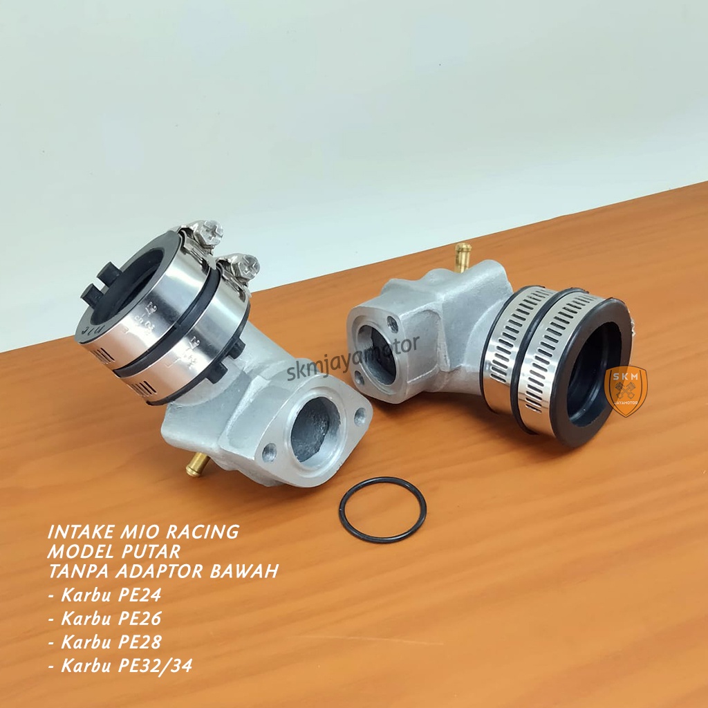 Manifold Intake Manifold Mio คาร์บูเรเตอร์ Pe24/Pe28/Pe32 ไม่มีอะแดปเตอร์ล่าง