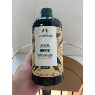 THE BODY SHOP GINGER ANTI-DANDRUFF SHAMPOO 400 ML   The Body Shop แชมพูขิง ป้องกันรังแค 400 มล. The Body Shop