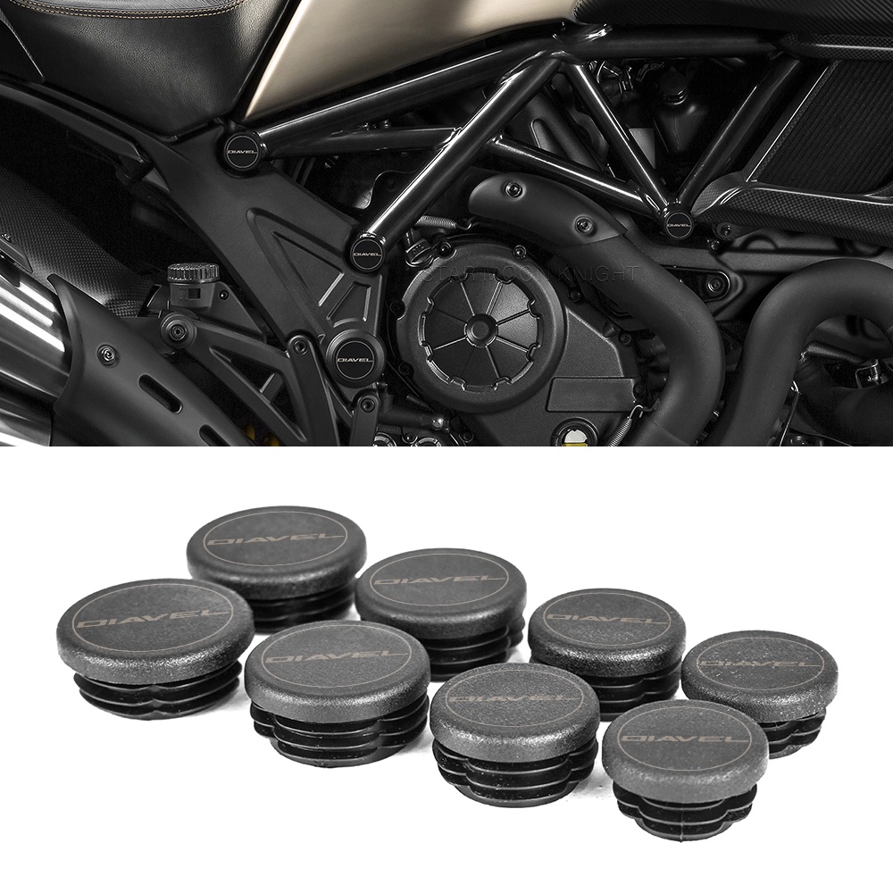 ฝาครอบรูกรอบรถจักรยานยนต์ คาร์บอนเข้ม สําหรับ Ducati Diavel Diavel 1200 2011-2018