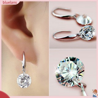 ต่างหูสตรีแบบตะขอห้อยระย้า Cubic Zirconiaต่างหู