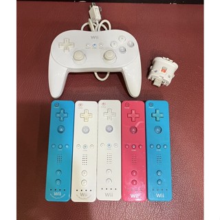 อุปกรณ์เสริม Nintendo Wii ของแท้💯 Wii Mote (Japan 🇯🇵 ) รีโมทวี//จอย wii //นันชัก//Motion plus Japan Original