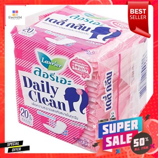 ลอรีเอะ แผ่นอนามัย เดลี่แอคทีฟ กลิ่นเฟรชฟลอรัล แพ็ค 20 ชิ้นLaurier Sanitary Pads Daily Active Fresh Floral Scent Pack 20