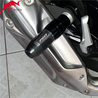 MOW สำหรับ HONDA Forza 750 FORZA750 Forza750 2020-2021รถจักรยานยนต์ CNC Lt-falling Protection ท่อไอเสีย Slider