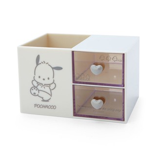 ที่วางปากกาพร้อมลิ้นชักใส่ของ Plastic Chest with Pen Stand ลาย Pochacco pc / Pochacco