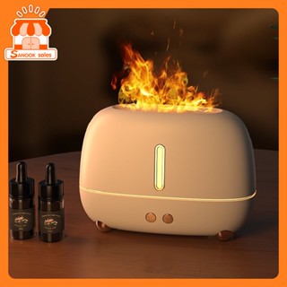 เครื่องพ่นอโรม่า เปรวไฟสวยงาม เครื่องทําความชื้นในอากาศ Frame Humidifier (H009) - Sanook Sales