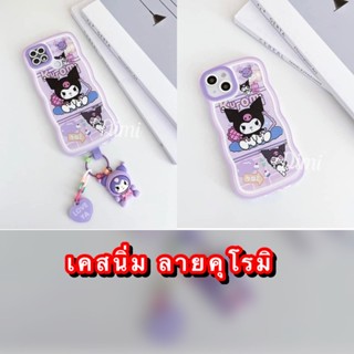 เคส นิ่ม ลายการ์ตูน น่ารัก+สายห้อย สำหรับ ไอโฟน6 6s 7 8 6phus  XR  11 13 14  14Pro 14Phus 14promax สำหรับไอโฟน14promax